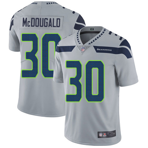 Seattle Seahawks Limited Grey Men Bradley McDougald Alternate Jersey NFL Football 30 Vapor Untouchable